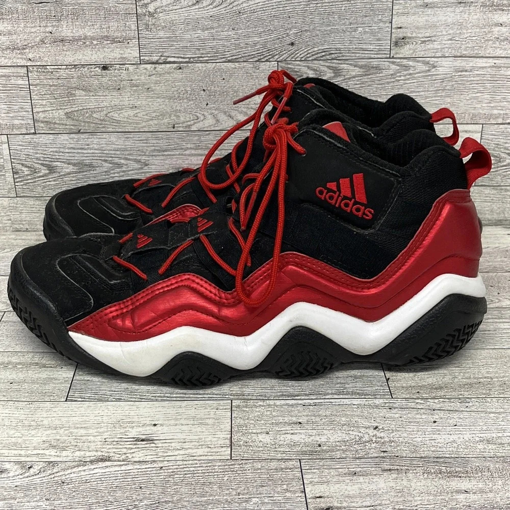 Adidas Top‎ Ten 2000 Kobe Bryant Red Black G20328 Men Size 11.5